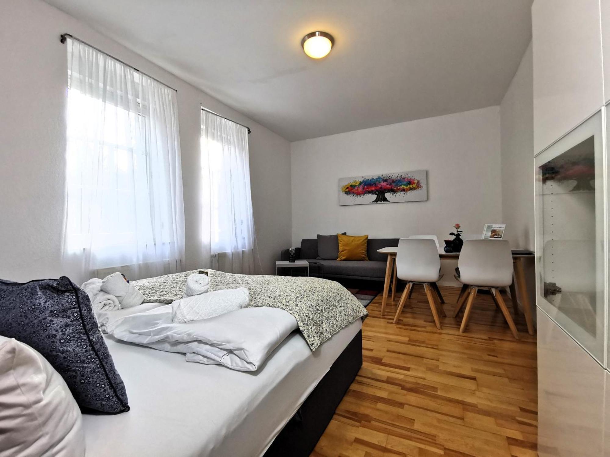 ארפורט Bohnapartments Steigerwald - Natur In Der Stadt - Vollausstattung - Wlan - Gratis Parkplaetze מראה חיצוני תמונה